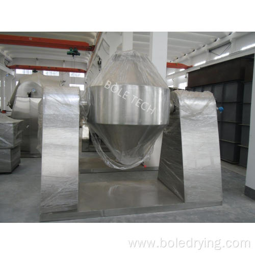 Battery materials double cone rotary vacuum dryer